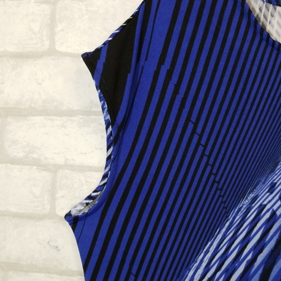 Cato blue asymmetrical blouse size XL - Picture 4 of 6